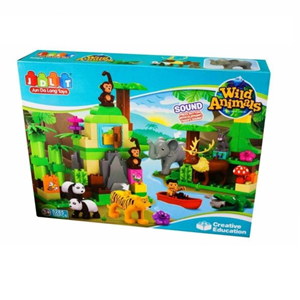 لگو دوپلو حیوانات جنگل 106 قطعه مدل Wild Animals 5285_لگو